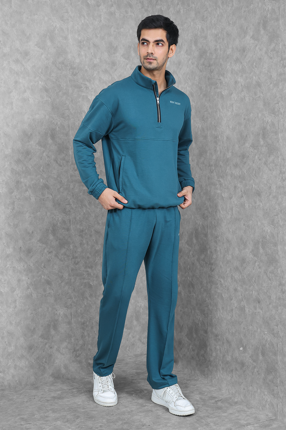 Studio Straight Fit Set- Azure Teal