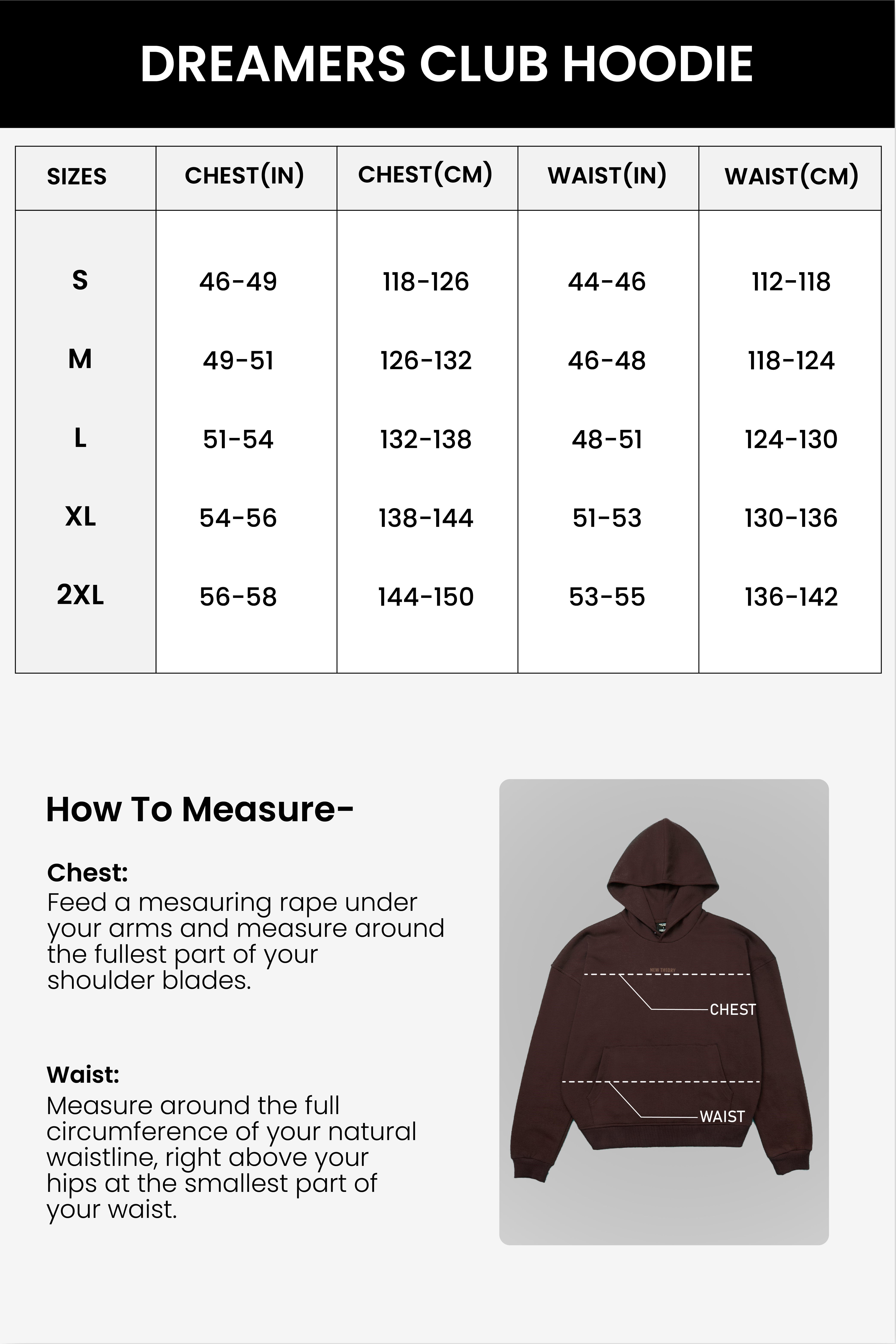 Dreamers Club Hoodie- Black