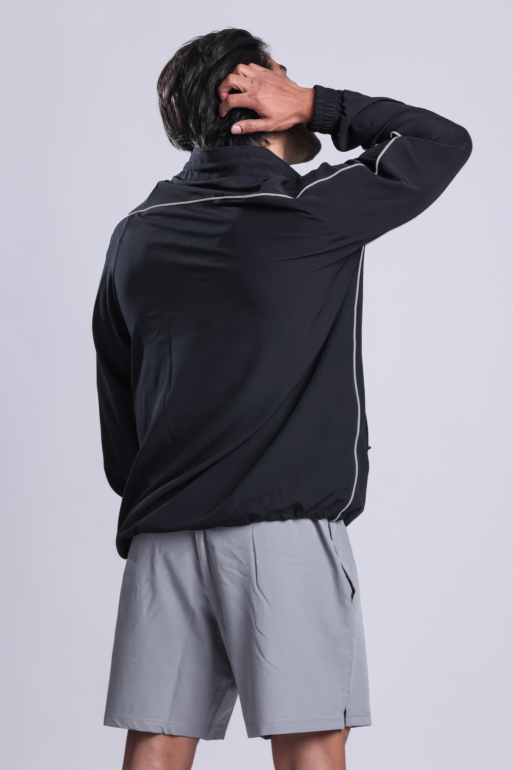 Essential Performance Quarter Zip- Black