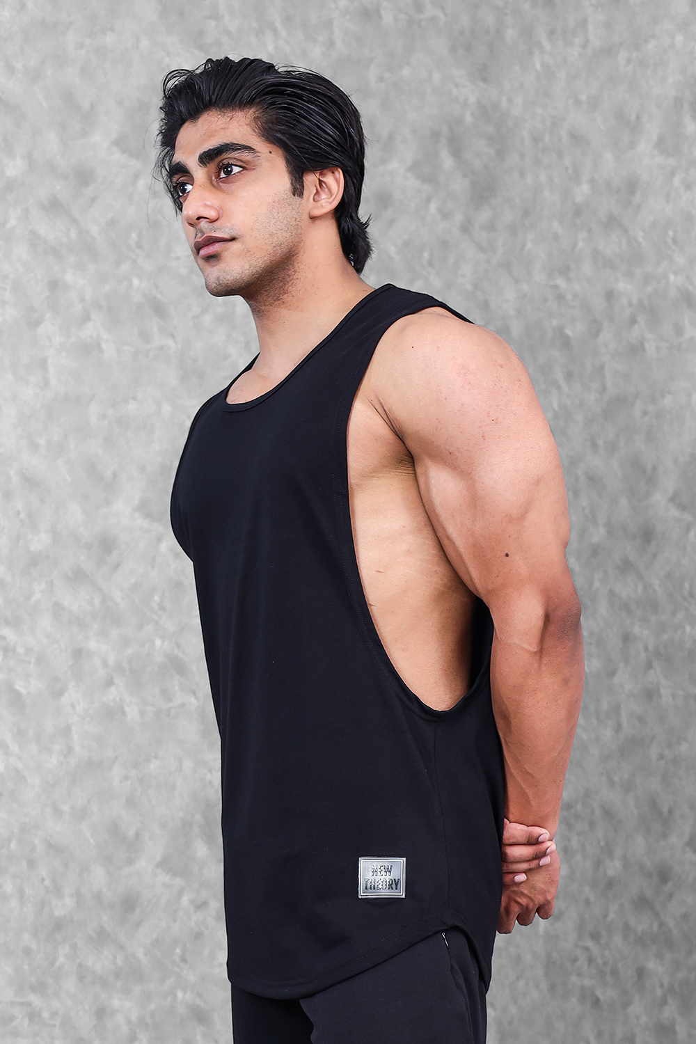 Active Gym Tank Top & Shorts Set- Black