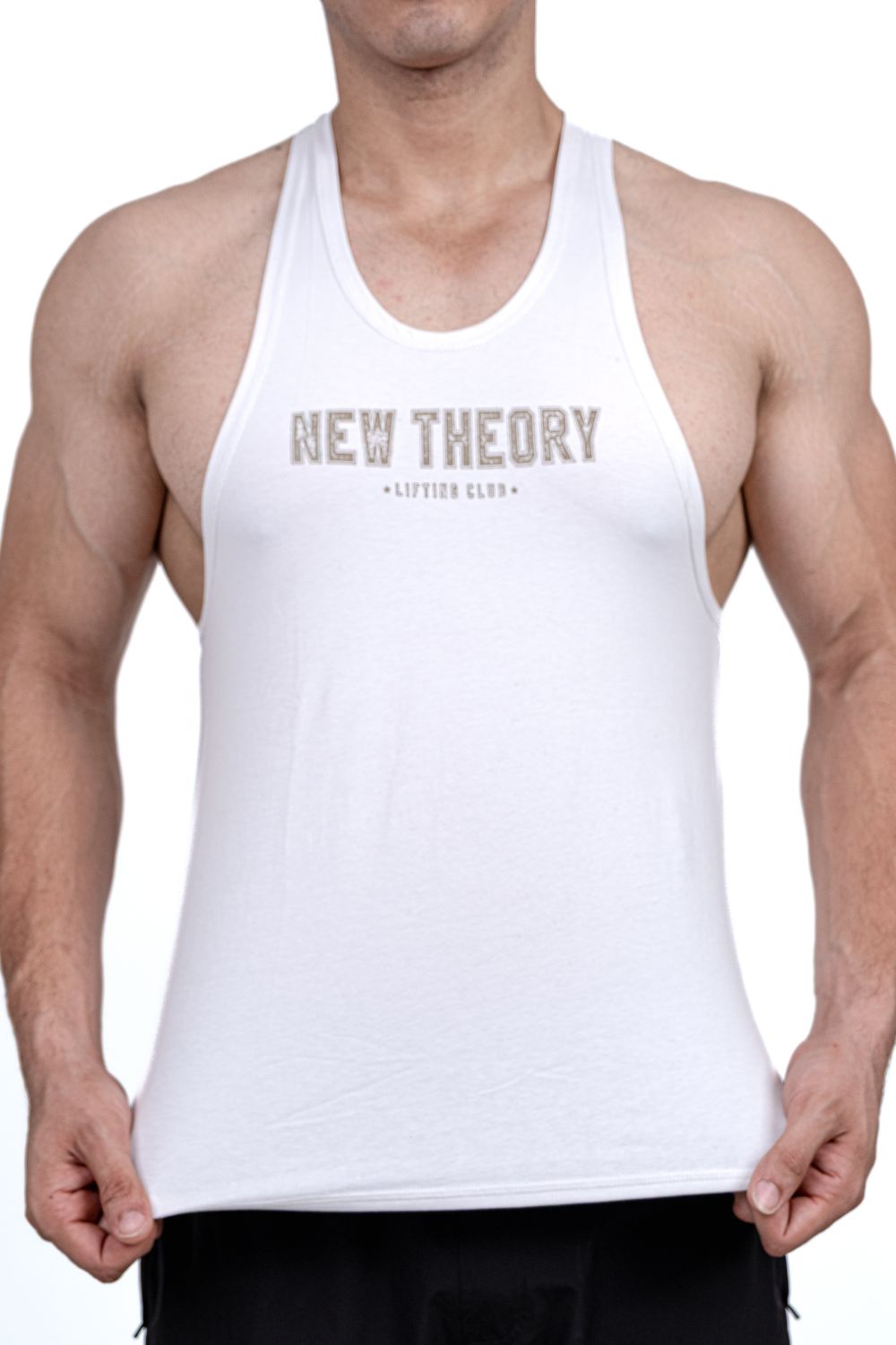 Lifting Club Stringer - White