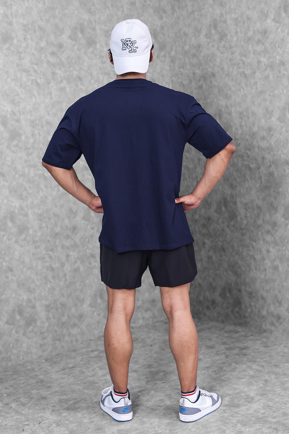 Alpha Oversize T-shirt - Navy