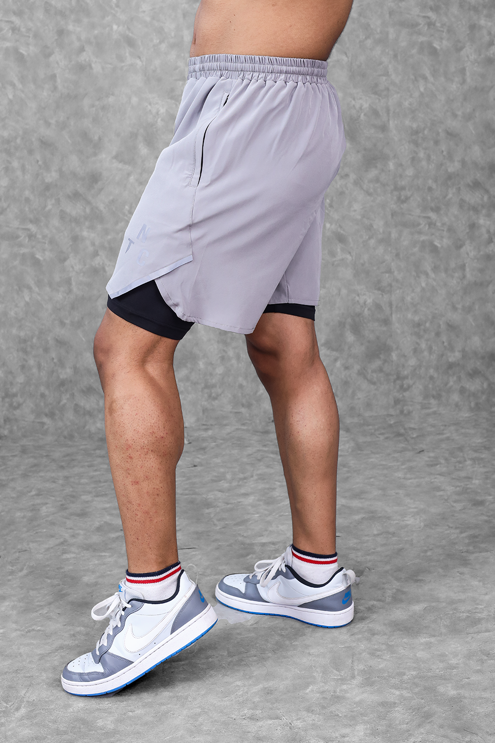 Critical performance Shorts- Grey