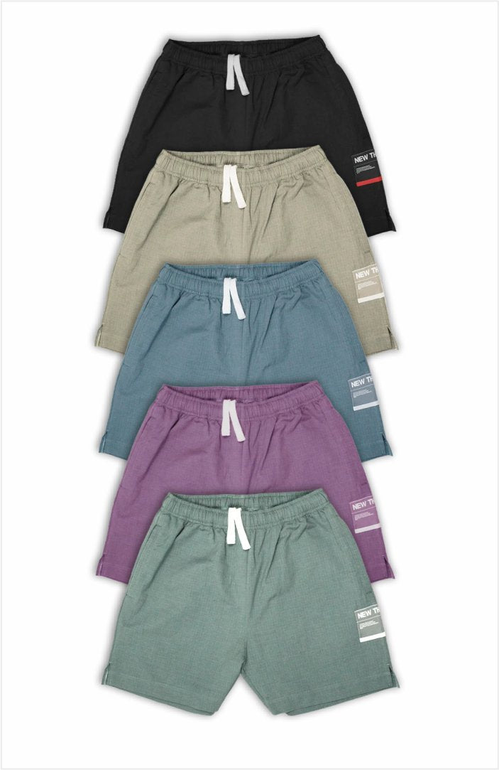 NT001 100% Cotton Shorts 7' inch 5pk