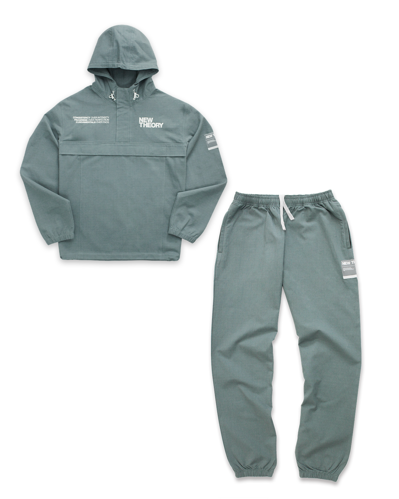 NT001 Parkha Hoodie & Pant Seagrass