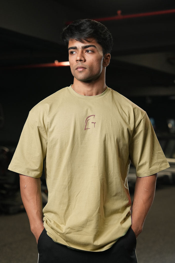 Legacy Oversized T-Shirt - Beige