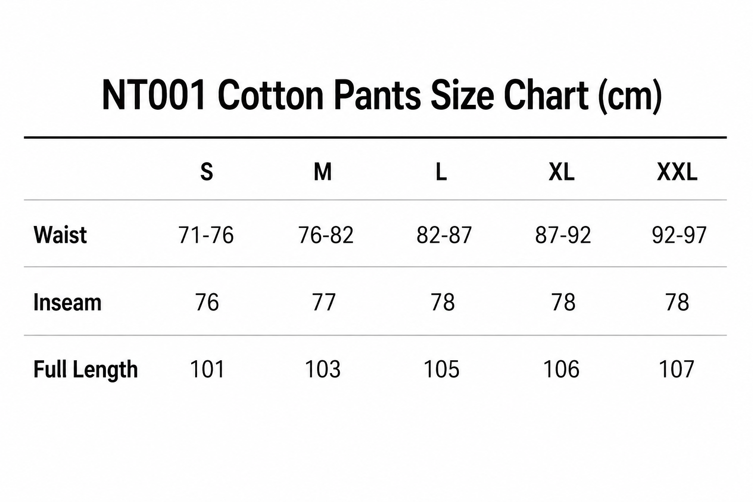 NT001 Cotton Pants Beige