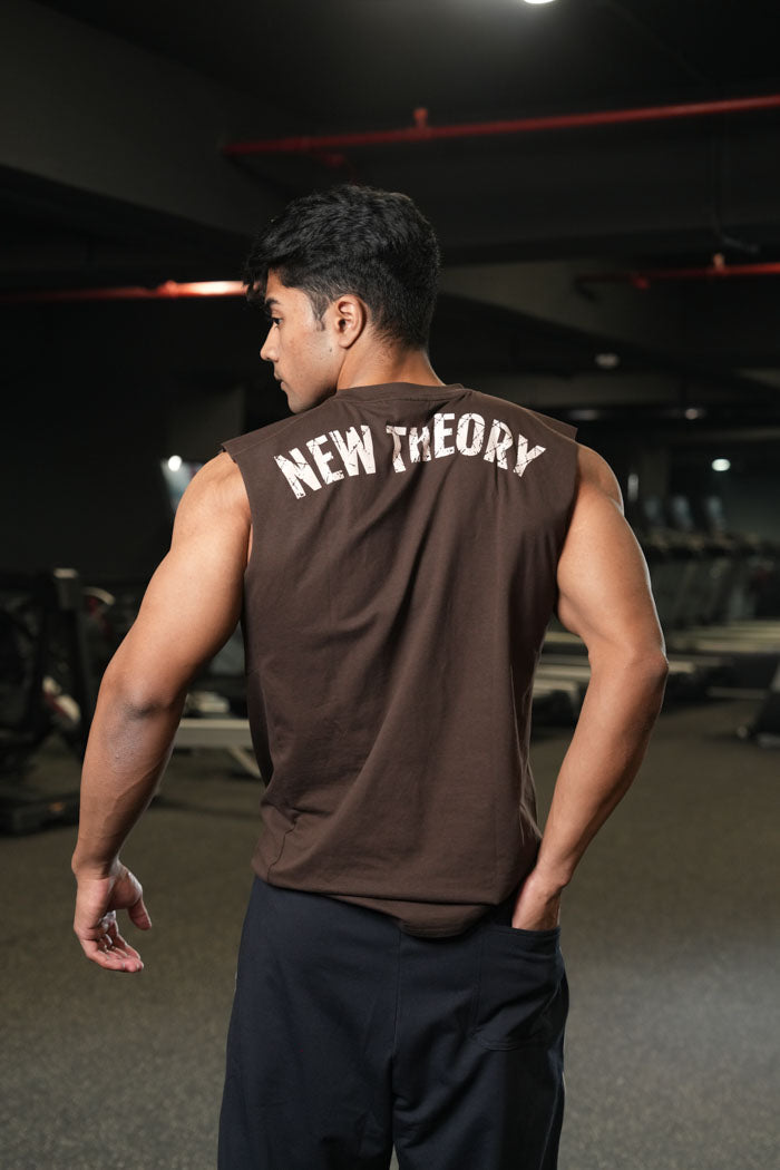 Legacy Cut Off Tank - Brown