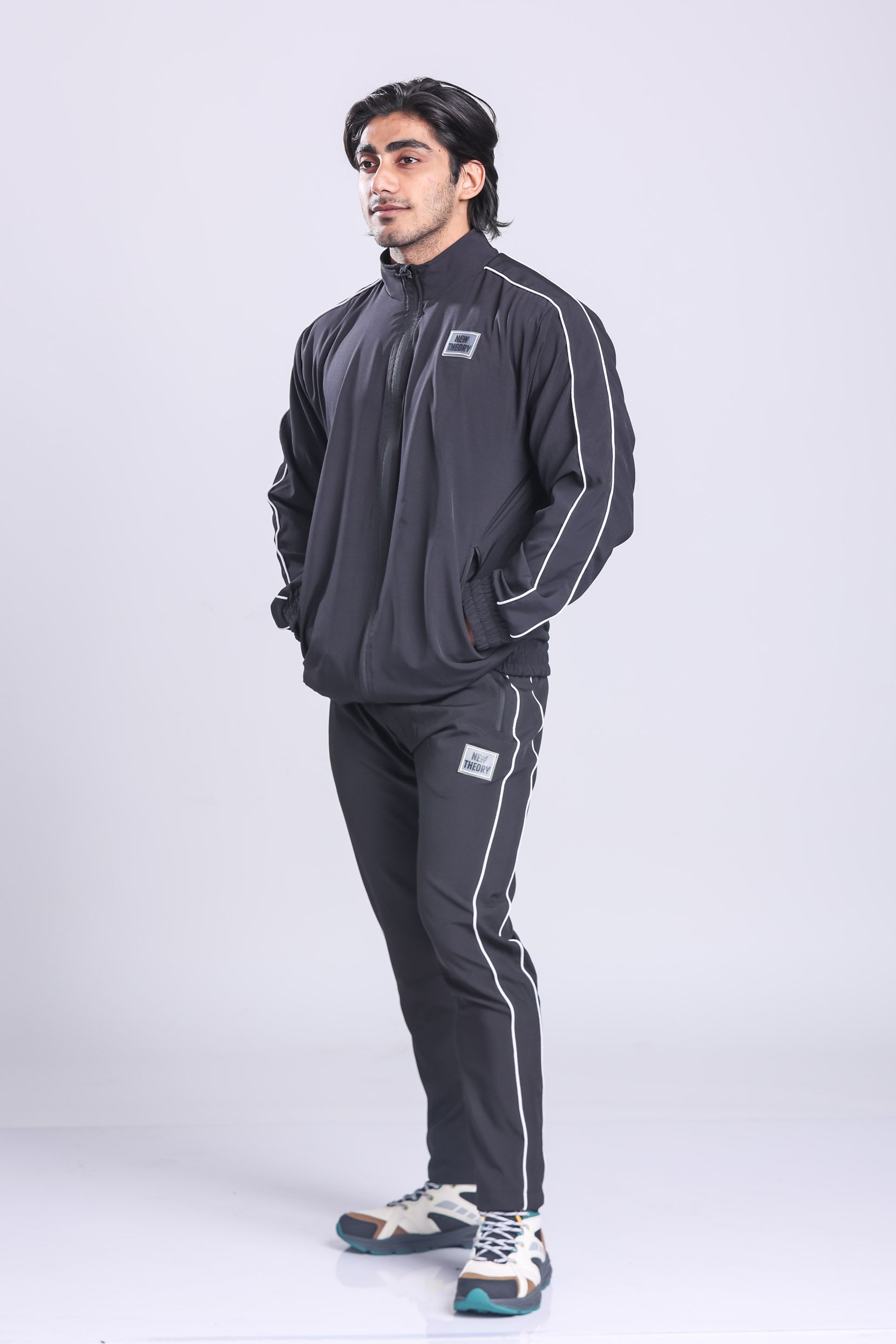 Essential Performance Tracksuit- Black