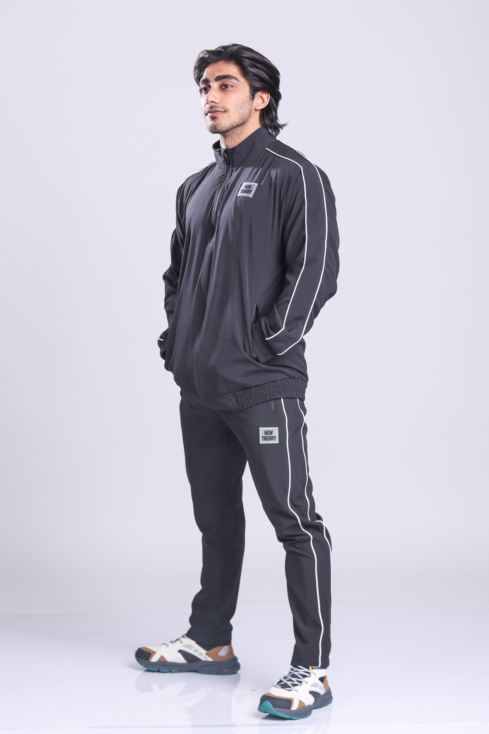 Essential Performance Tracksuit- Black