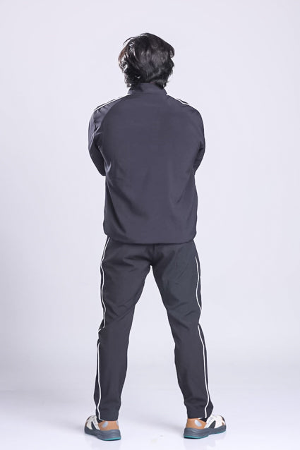 Essential Performance Tracksuit- Black