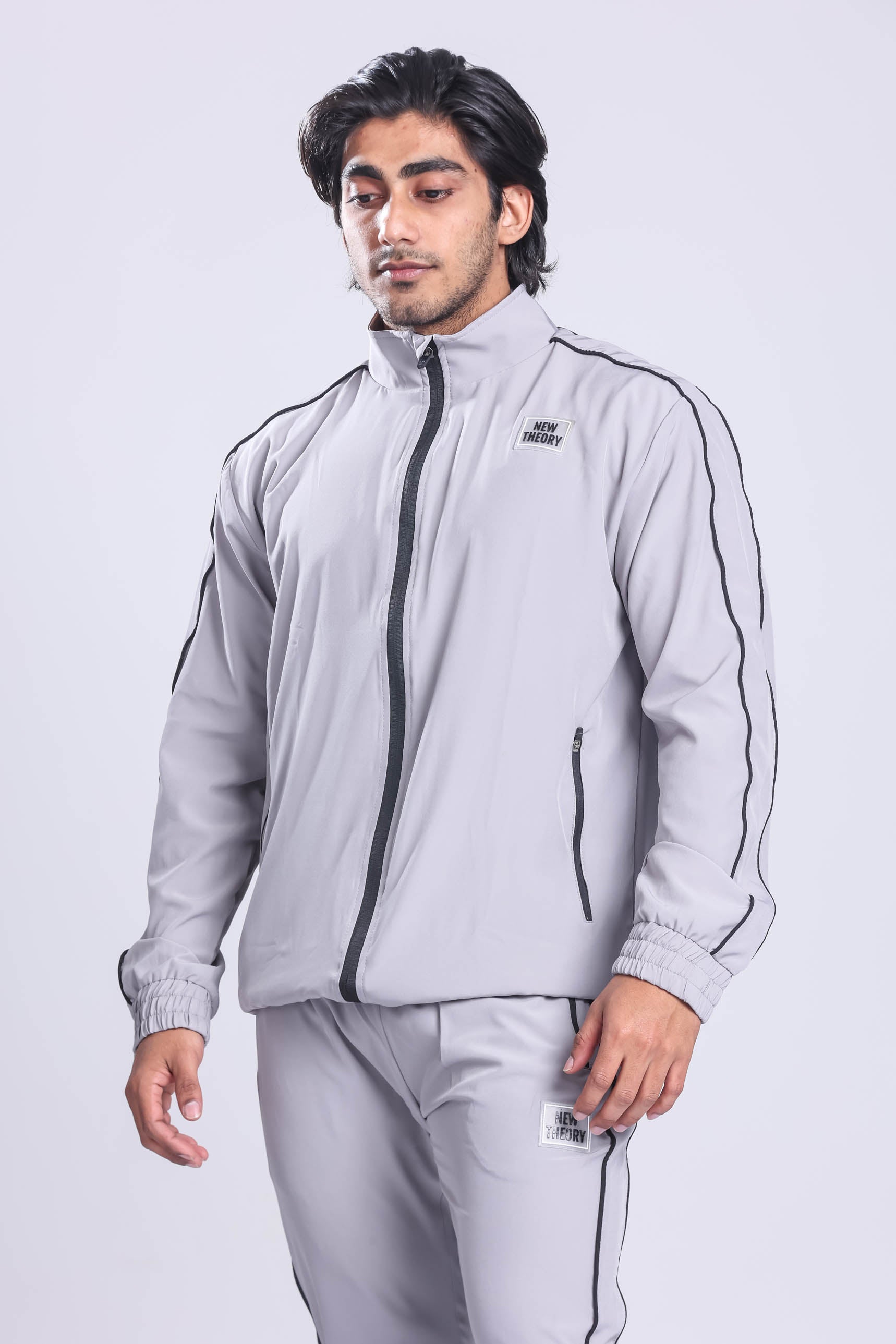 Essential Performance Track top- Grey