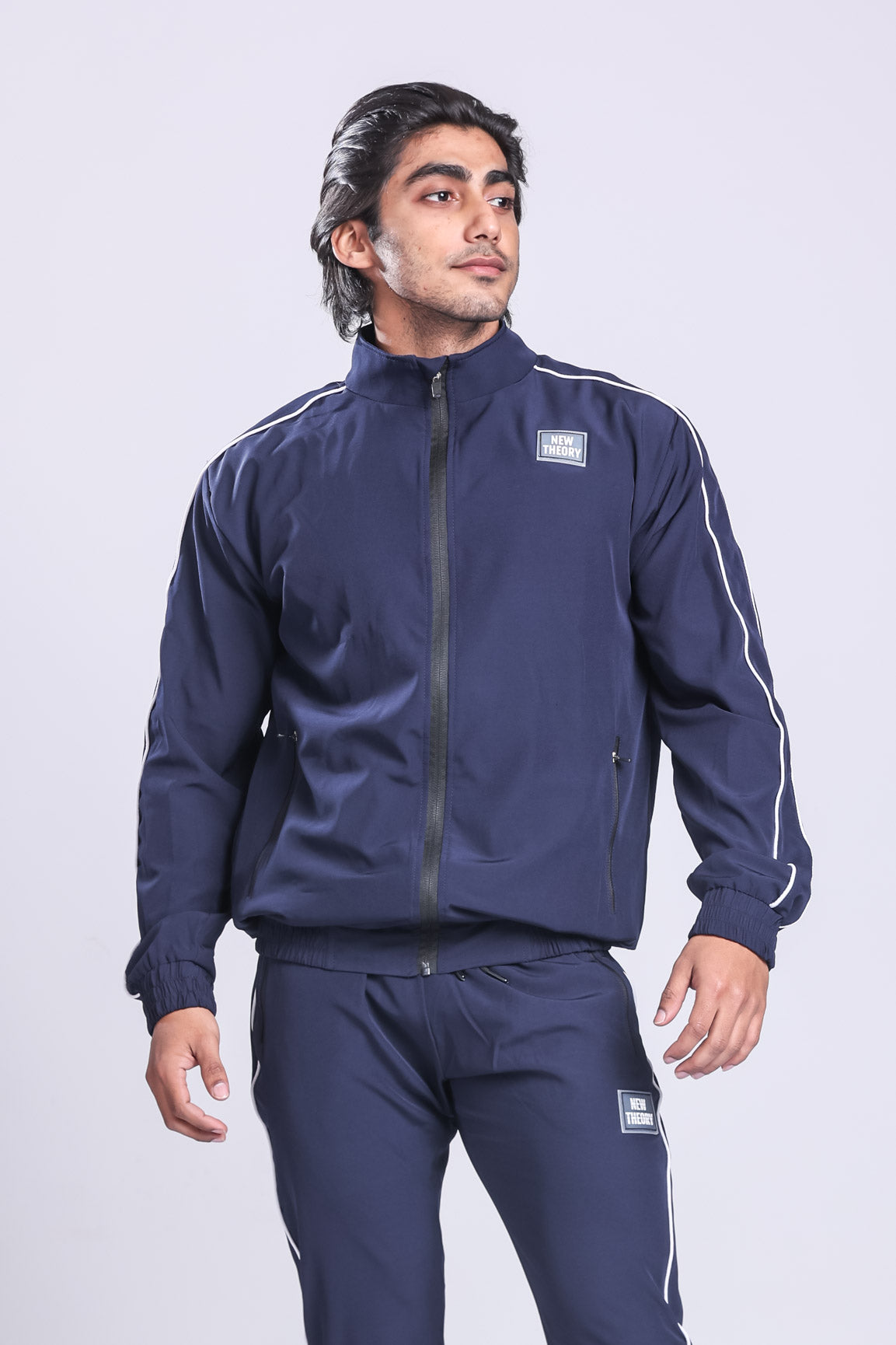 Essential Performance Track top- Navy