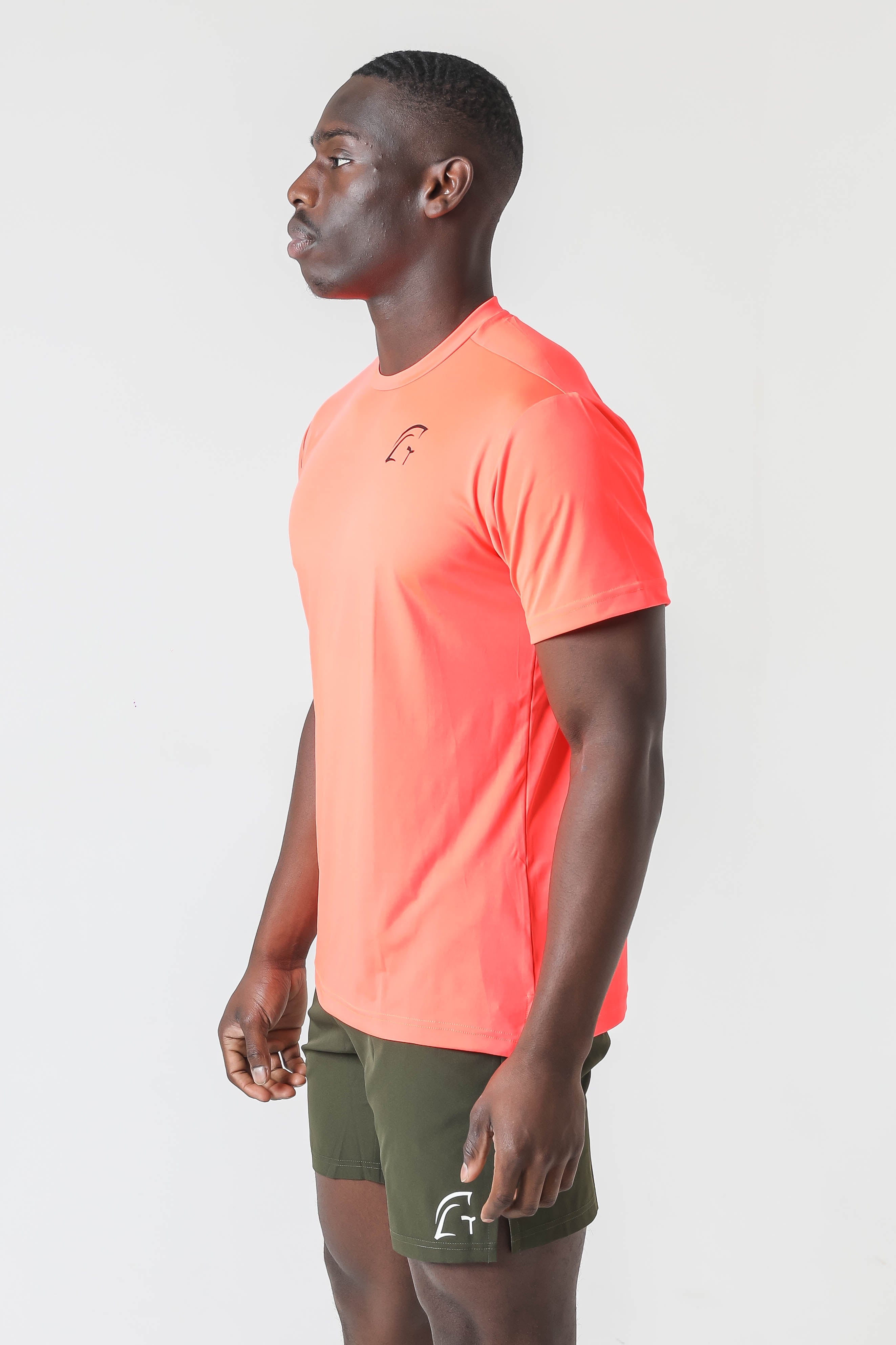 Kryjer X NTC Essential Range Half T-Shirt - Neon Orange