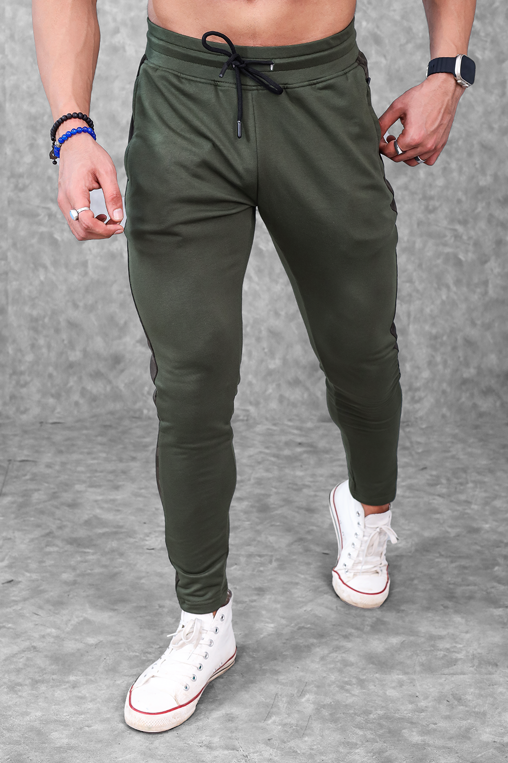 Active Camo Jogger- Olive