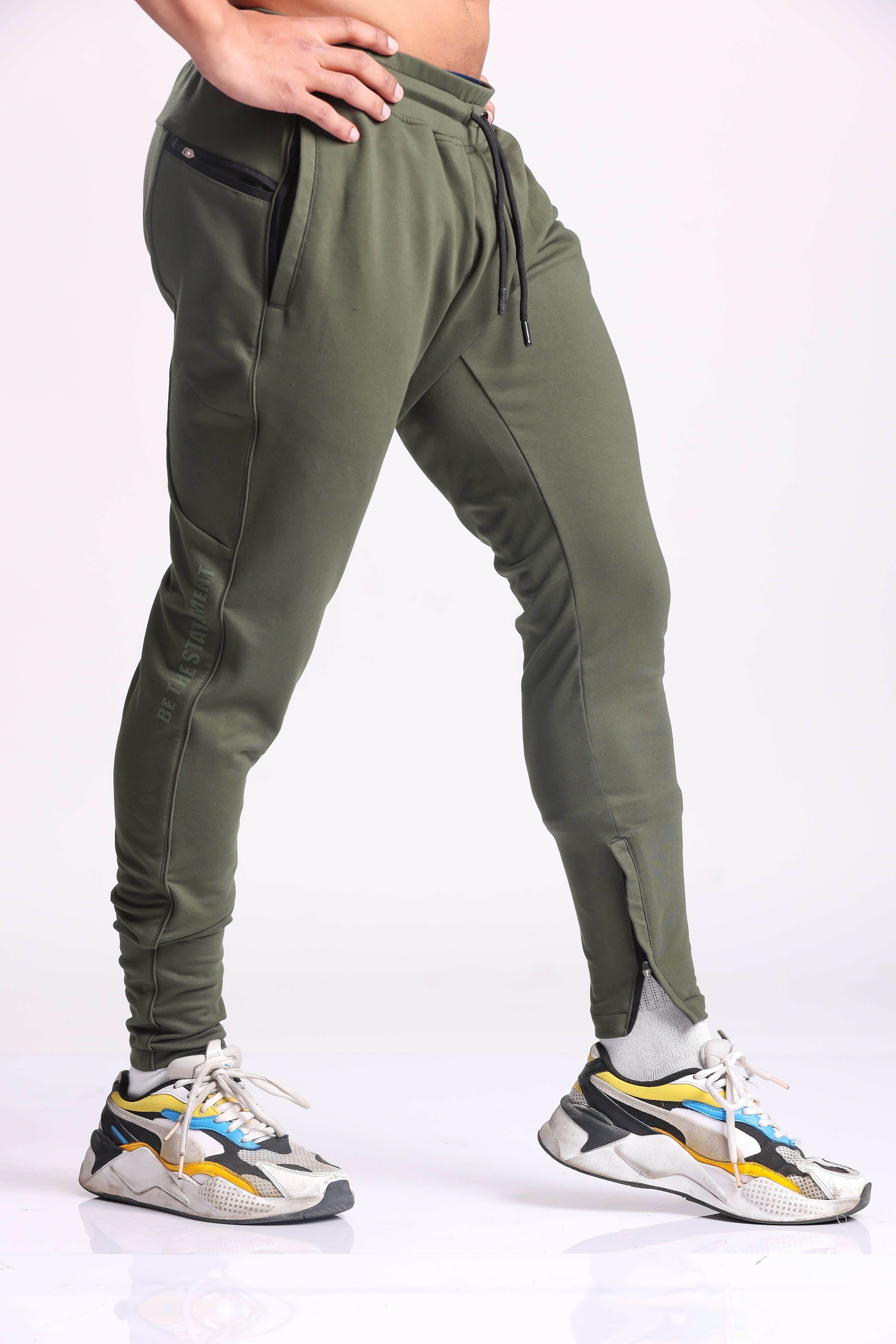 Athletic Training Jogger- Olive