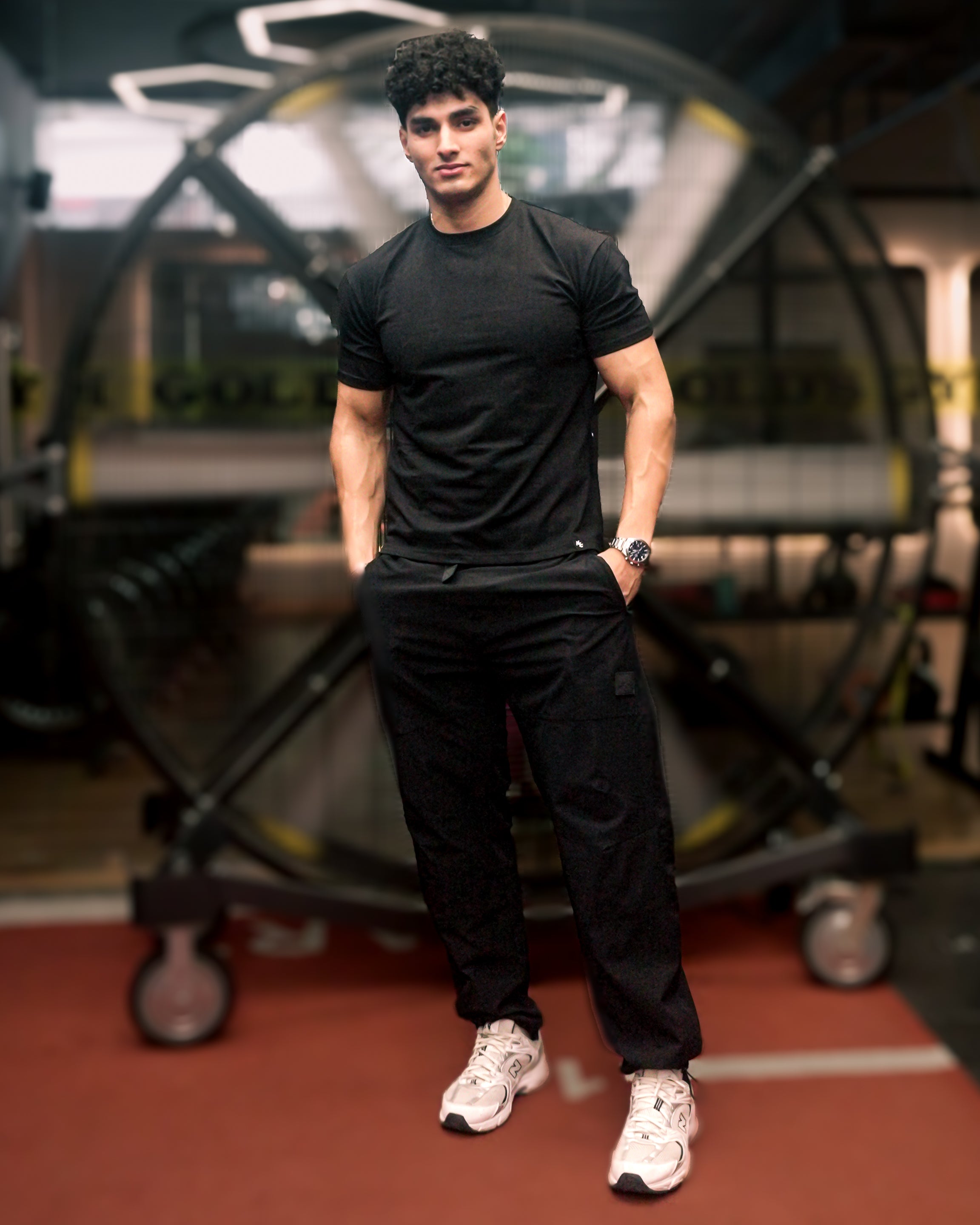 Carbon Straight Leg Pant -Black