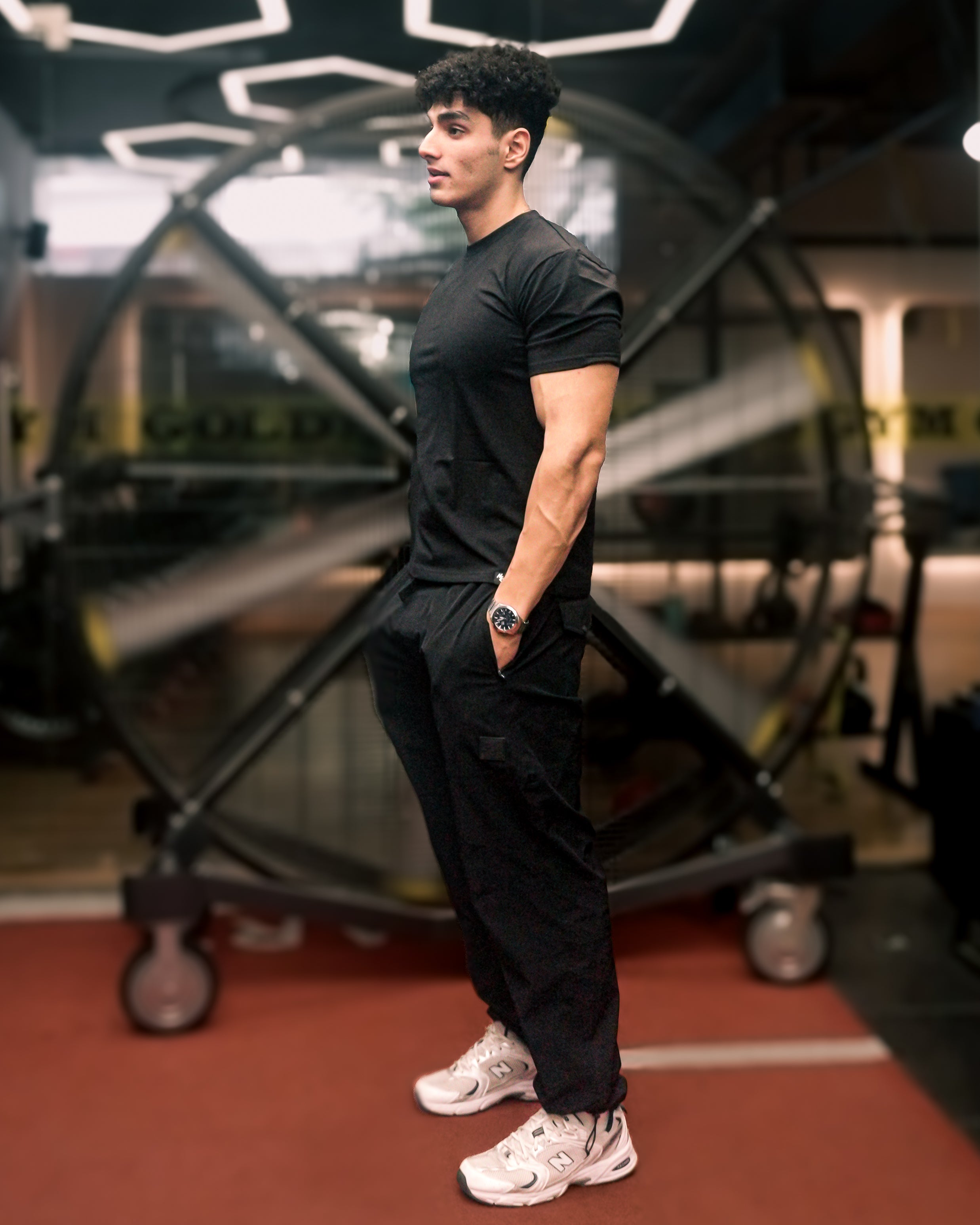 Carbon Straight Leg Pant -Black