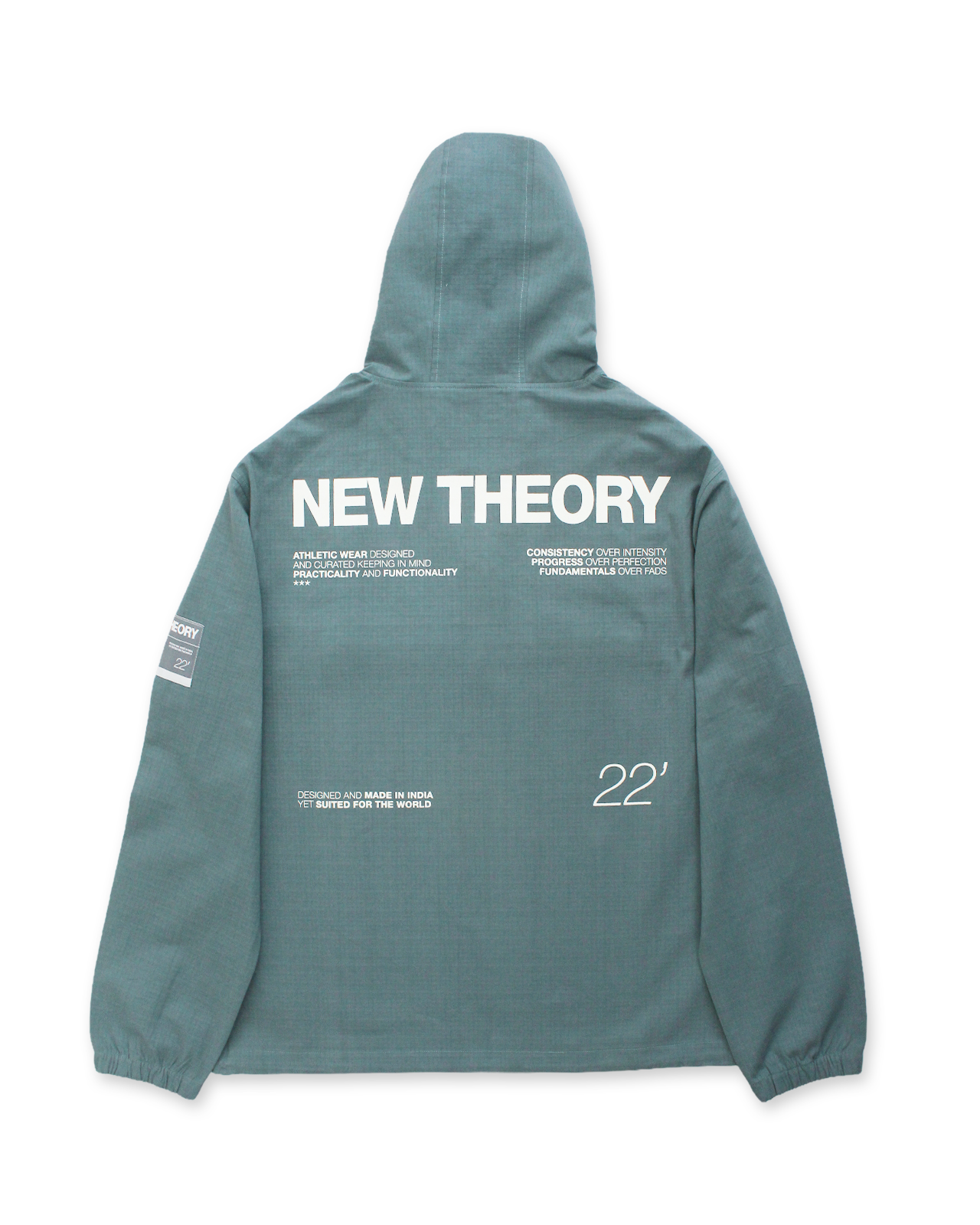 NT001 Parkha Hoodie & Pant Lead Blue