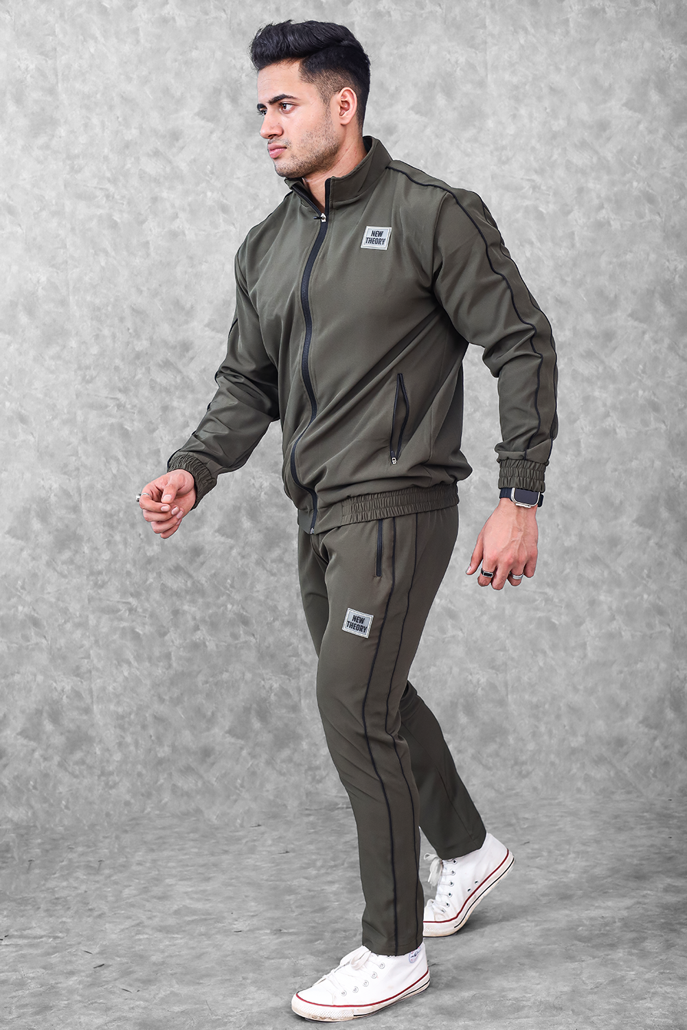 Essential Performance Tracksuit- Olive