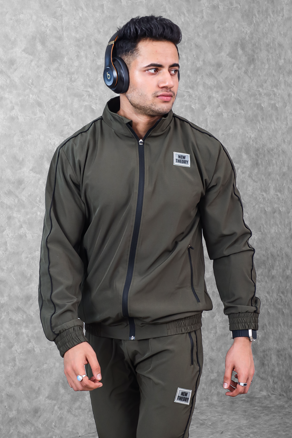 Essential Performance Track top- Olive