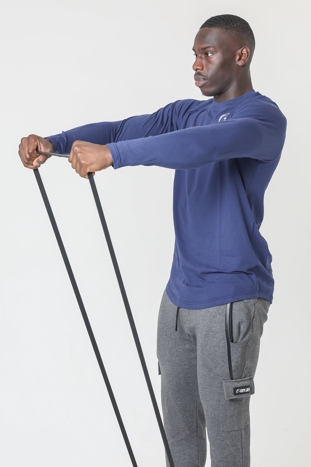 Kryjer X NTC Signature Full T-Shirt Navy