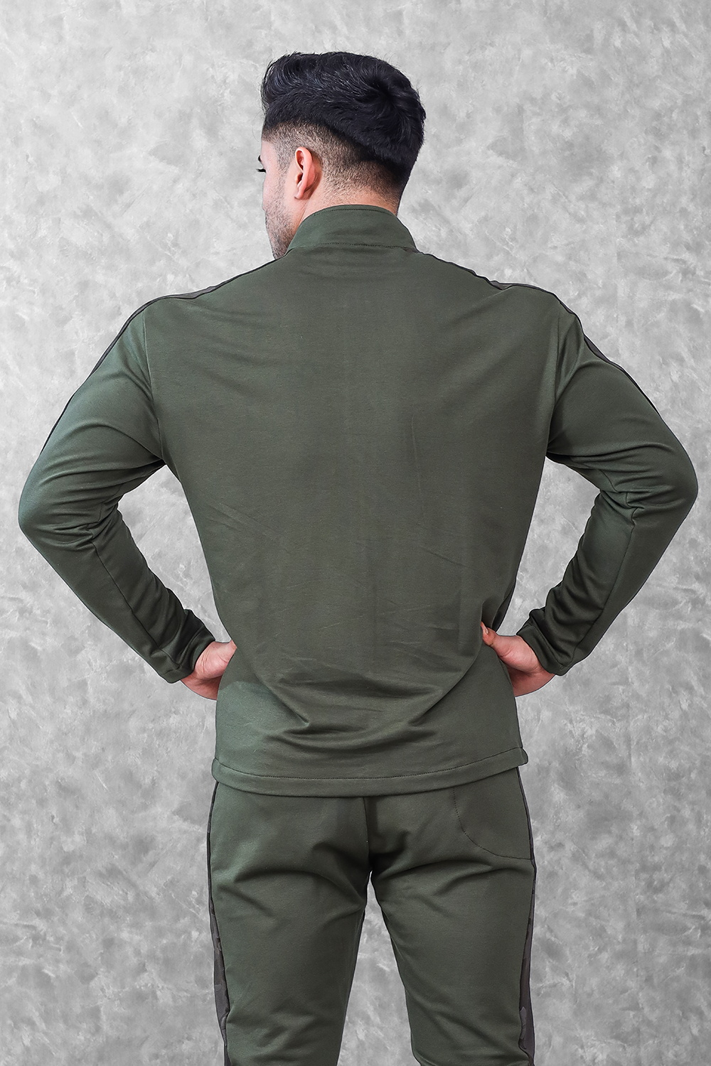 Active Camo Jacket- Olive