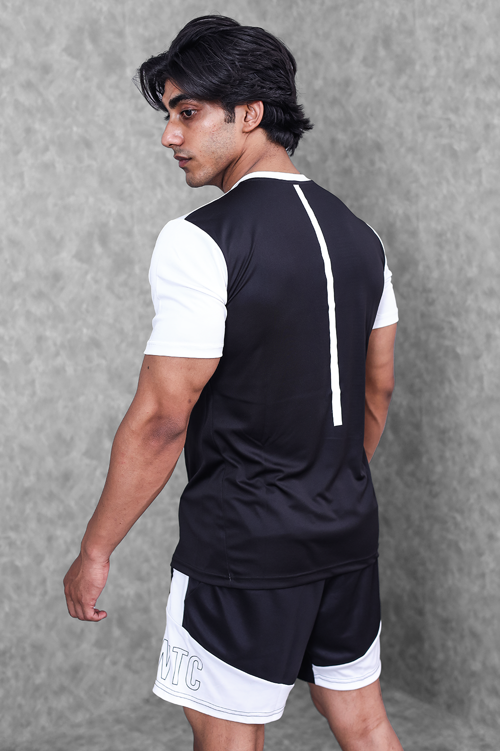 Block Training T-shirt- White