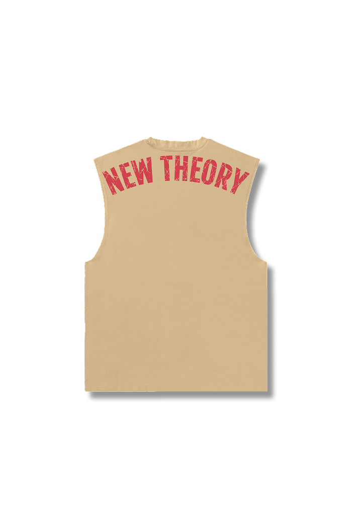 Legacy Cut Off Tank - Beige