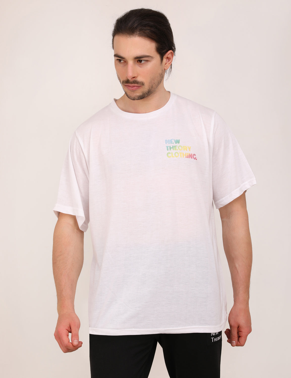 New Theory Rose Printed T-shirt