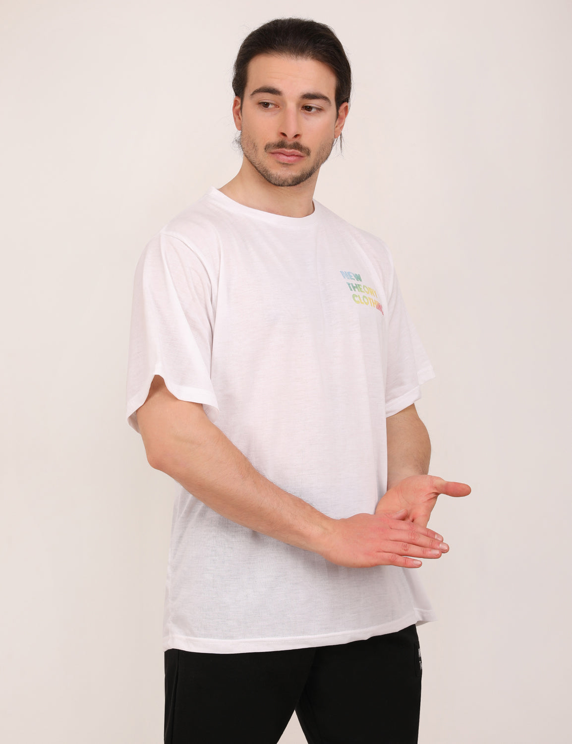New Theory Rose Printed T-shirt