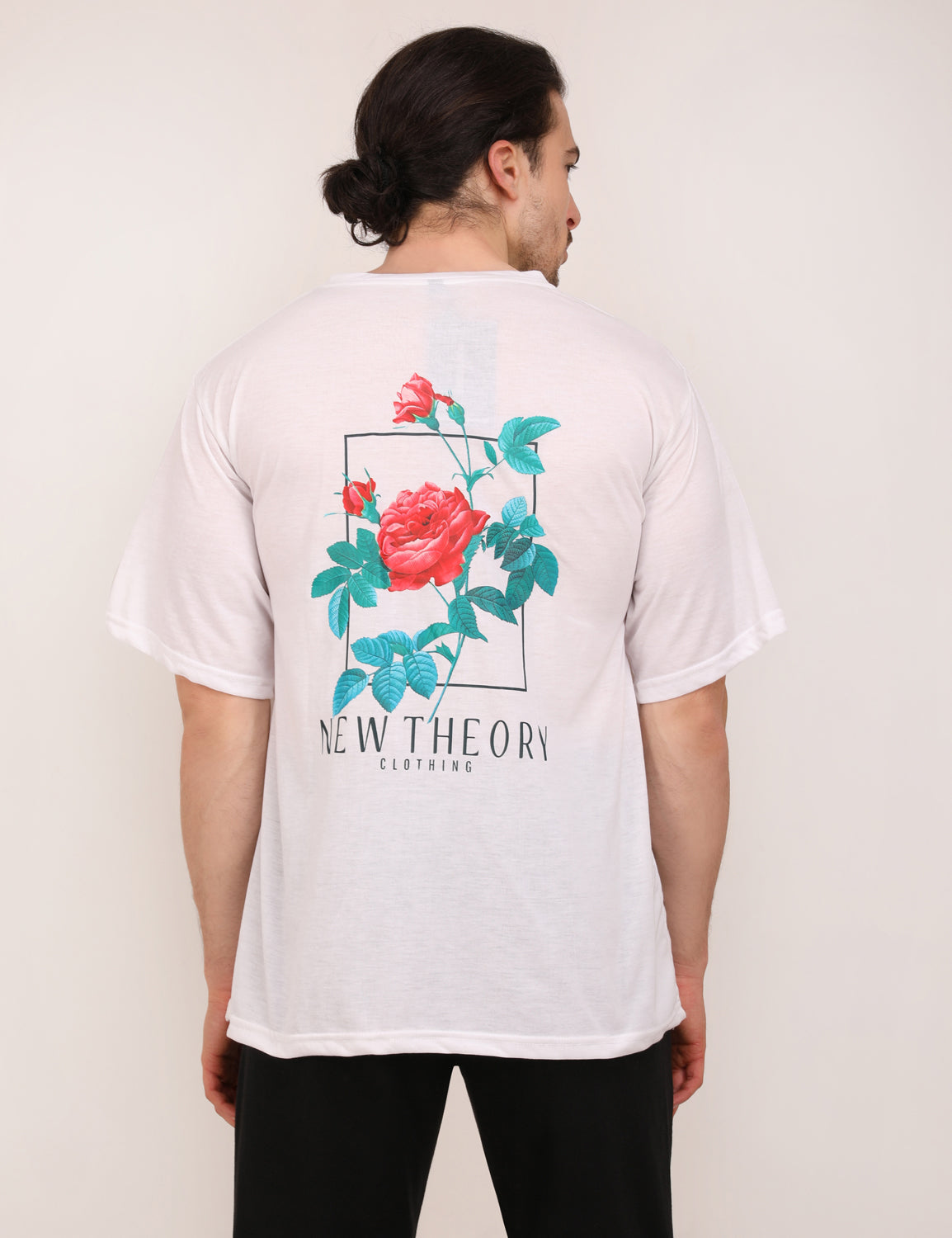 New Theory Rose Printed T-shirt