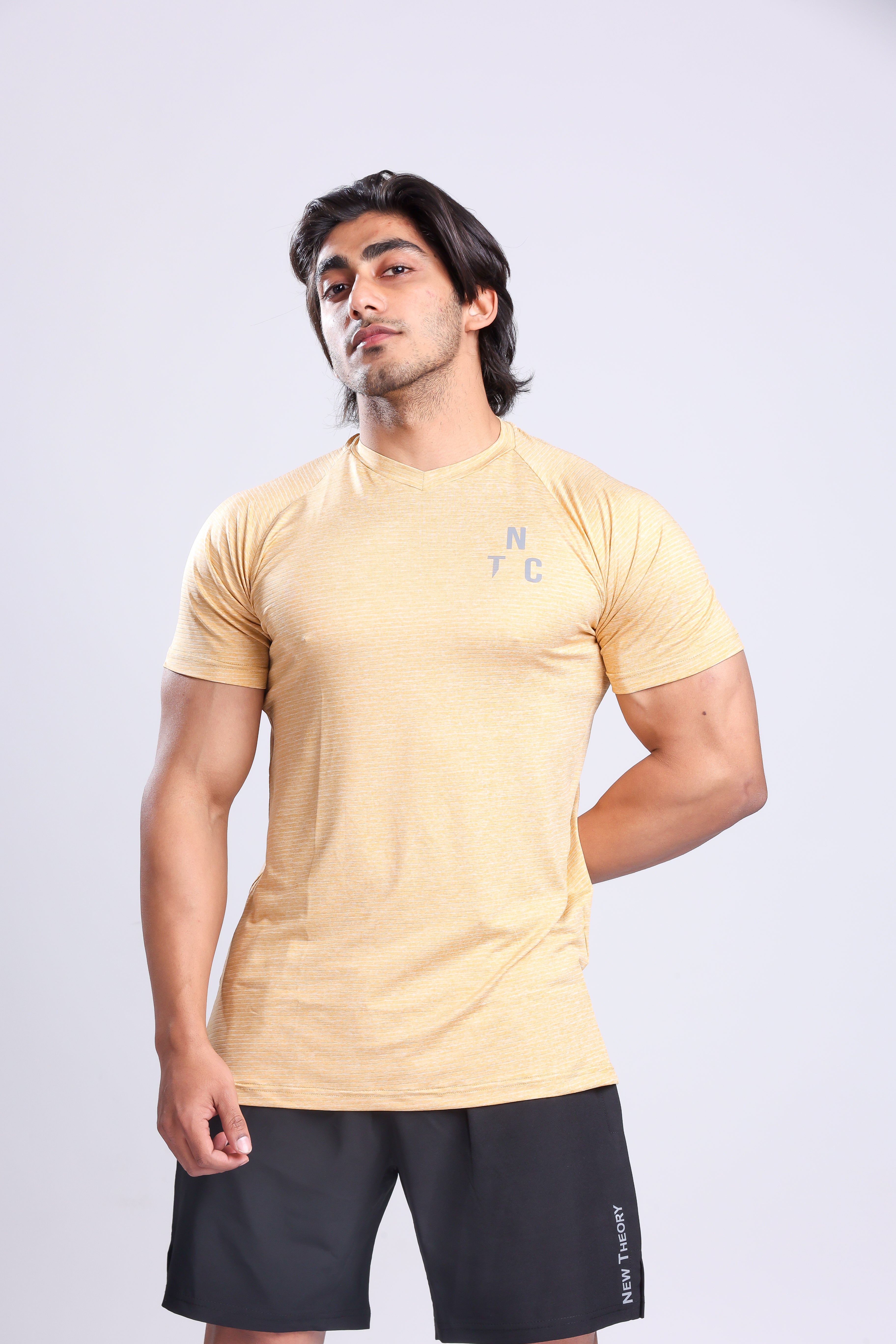 Athletic Training T-shirt- Beige