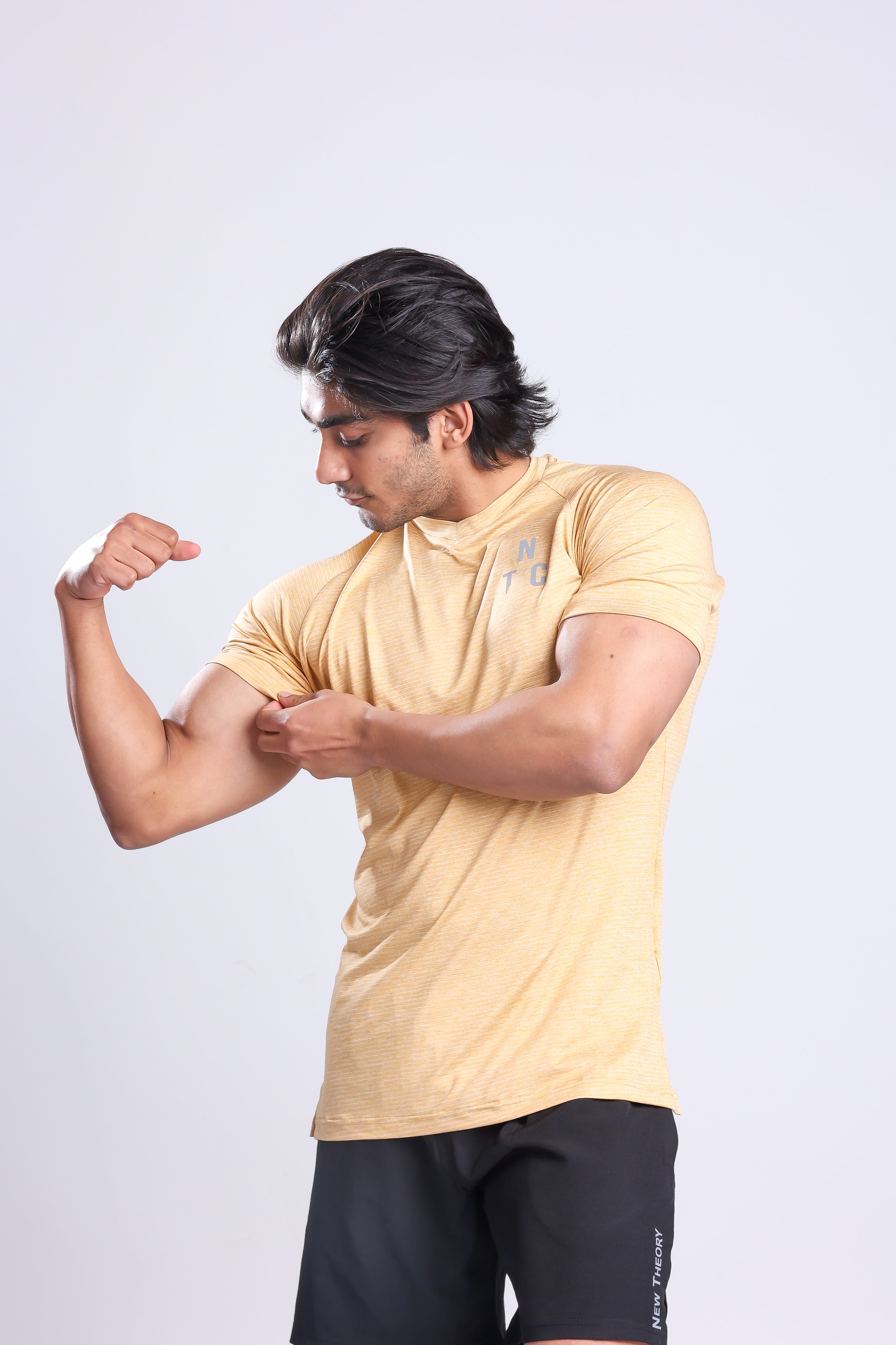 Athletic Training T-shirt- Beige