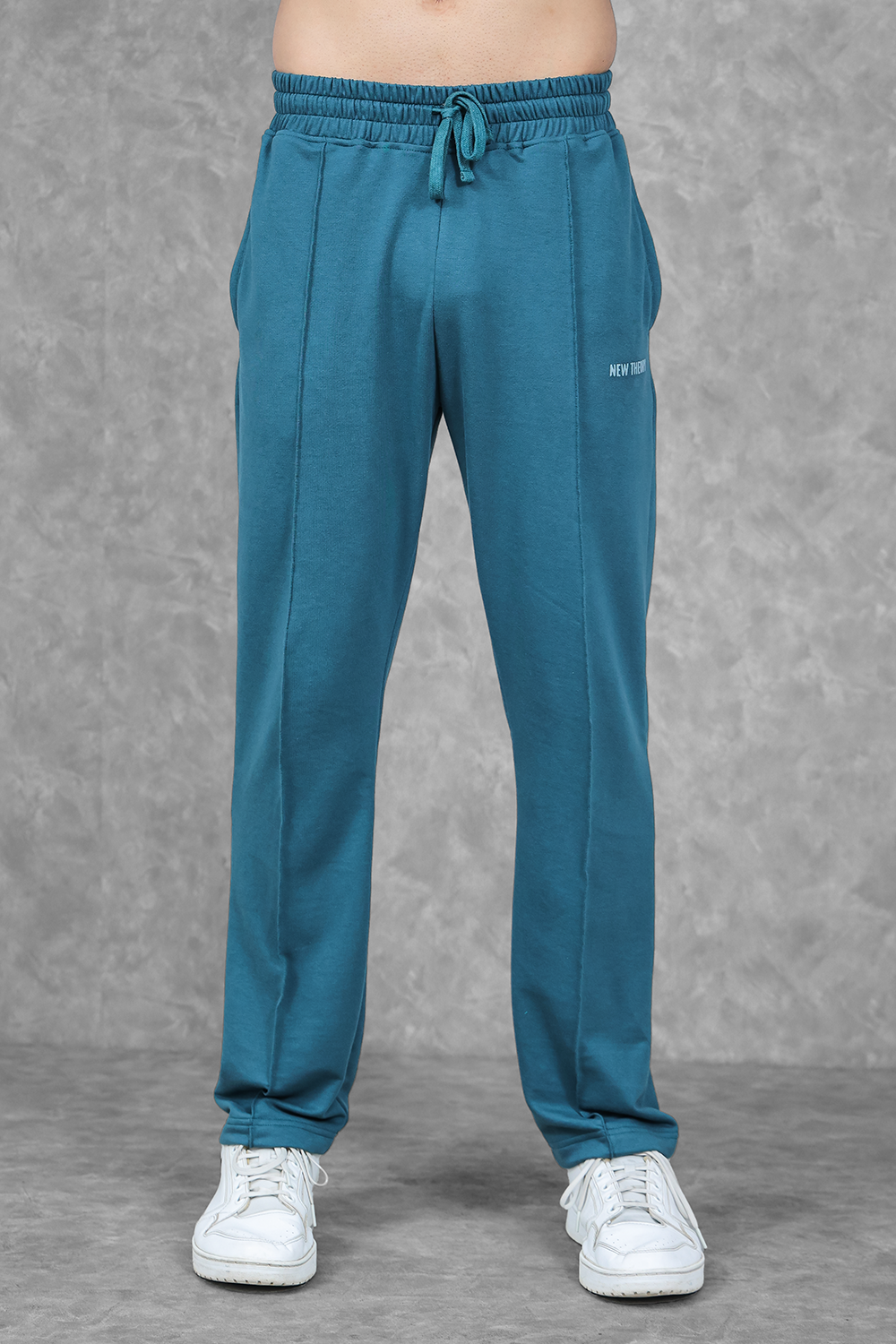 Studio Straight Fit Jogger- Azure Teal