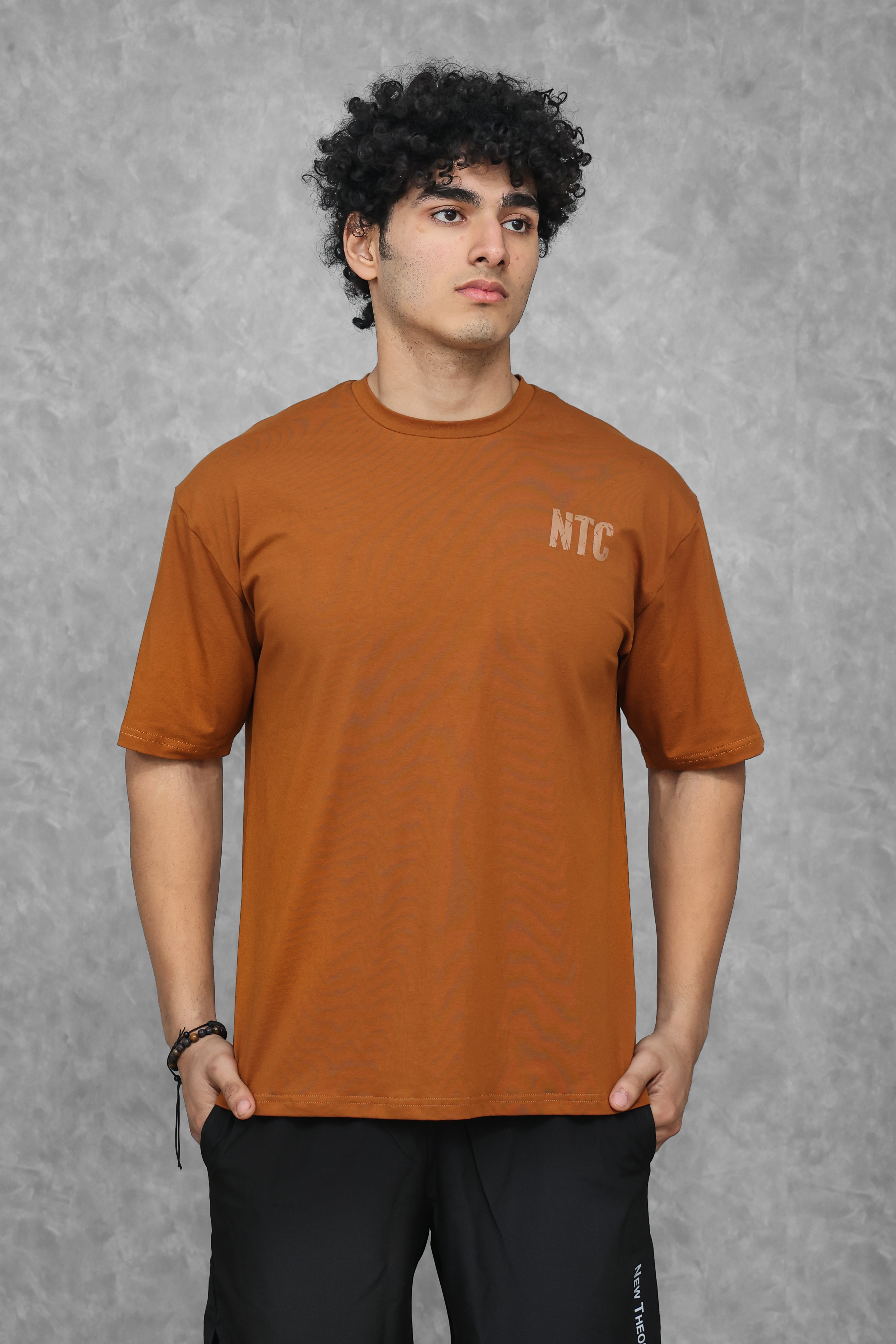 Legacy Oversized T-Shirt - Rust & Stone Blue