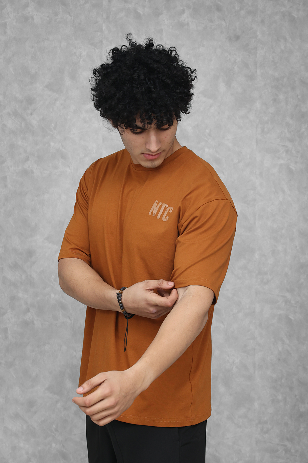 Legacy Oversized T-Shirt - Rust & Stone Blue