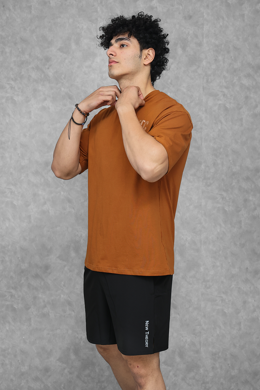 Legacy Oversized T-Shirt - Rust & Stone Blue
