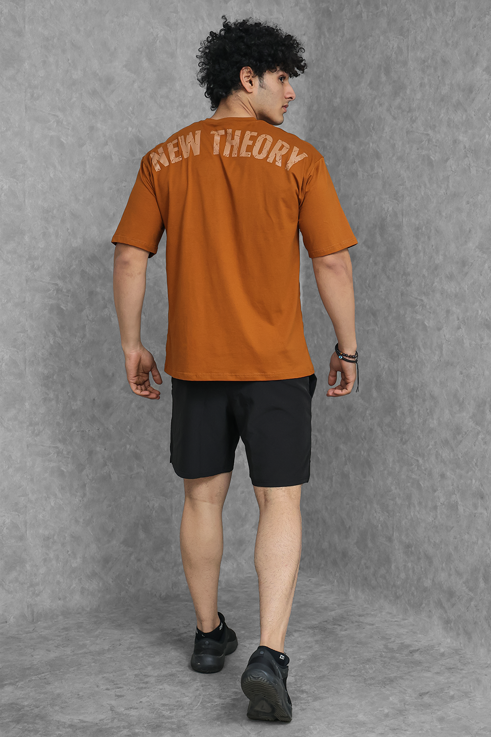 Legacy Oversized T-Shirt - Rust & Stone Blue