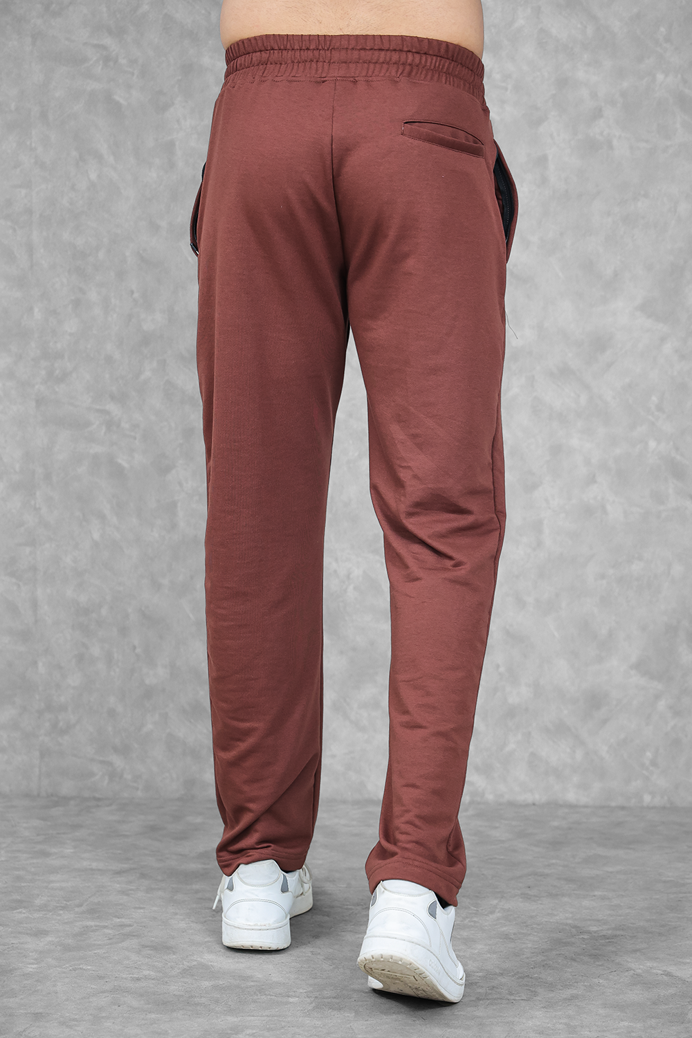 Studio Straight Fit Jogger- Chocolate Brown