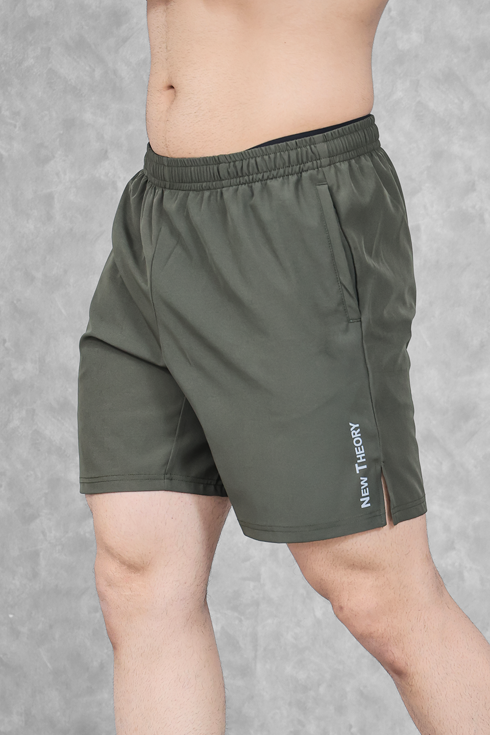 Dry-Fit Woven shorts- Olive