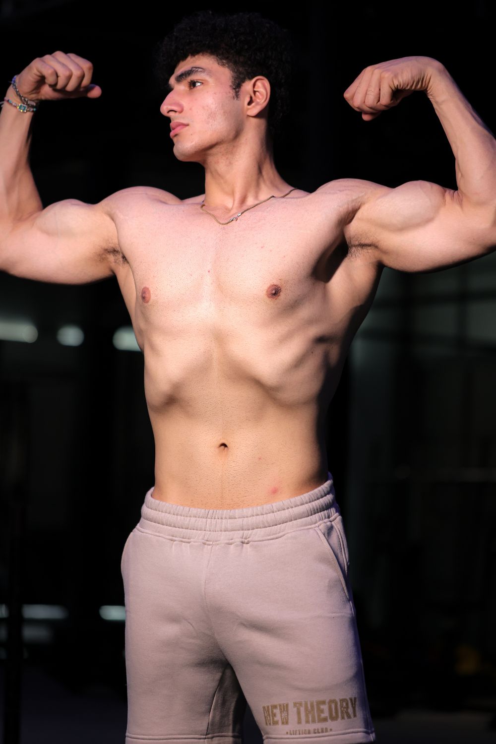 Lifting Club Shorts & Stringer White