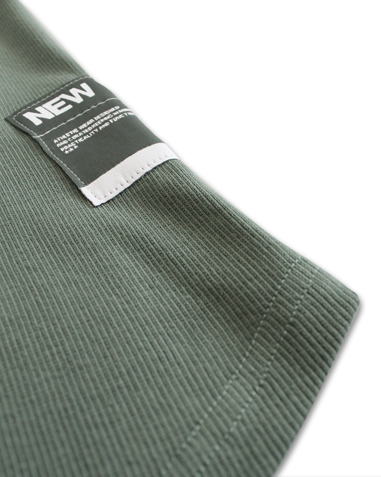 NT001 Ribbed Tank Seagrass