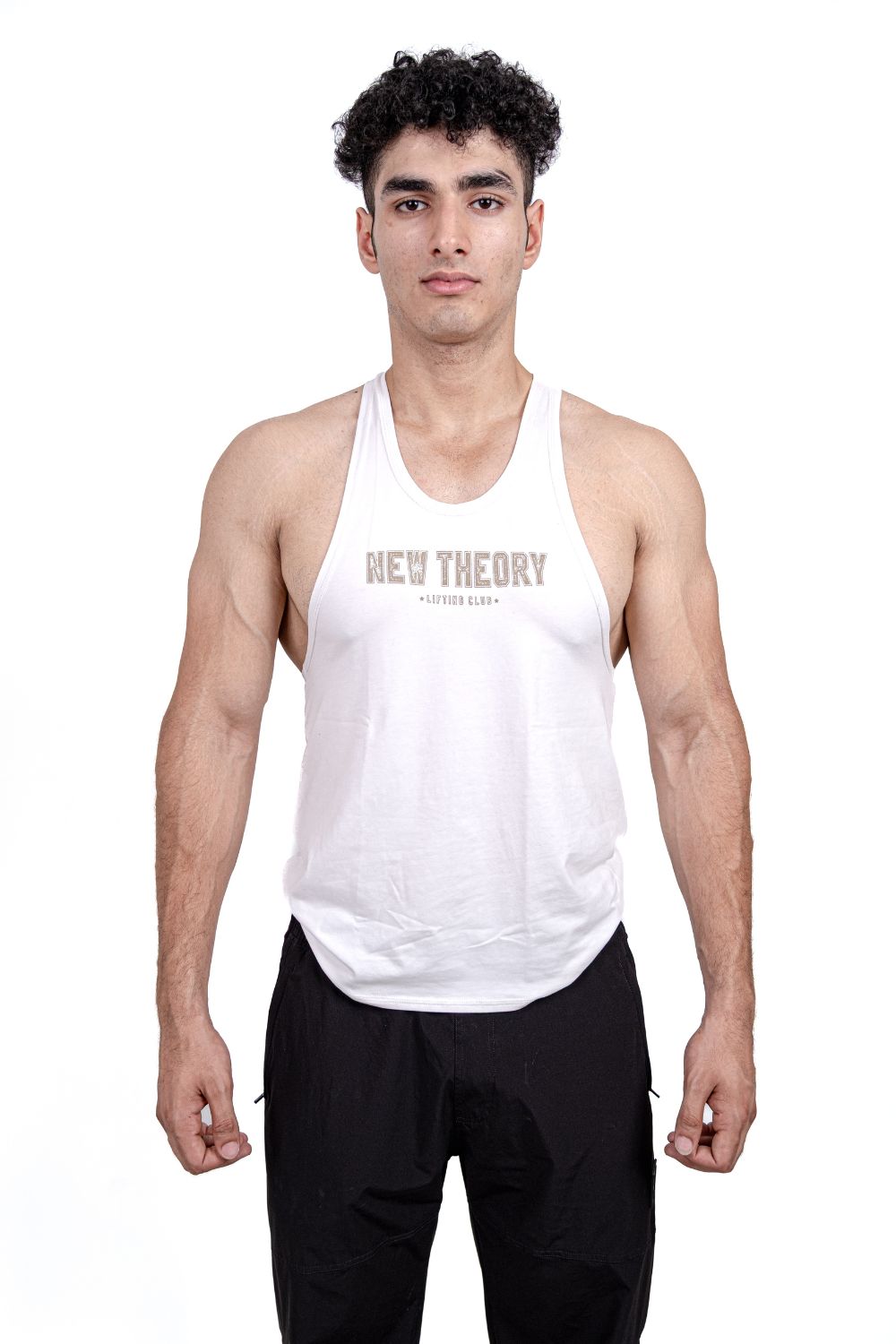 Lifting Club Stringer - White