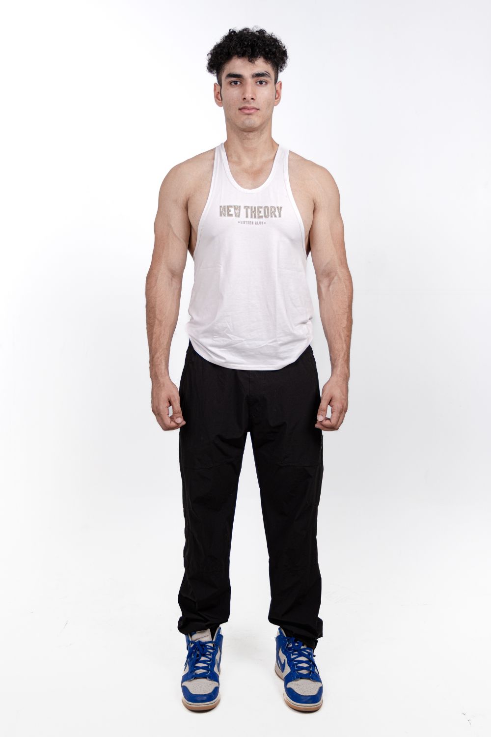 Lifting Club Stringer - White
