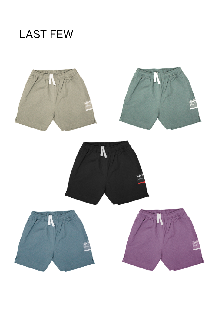 NT001 100% Cotton Shorts 5' inch 5pk