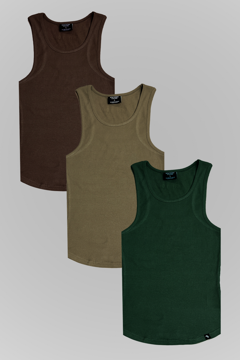 Muscle-Up Ribbed Tank
