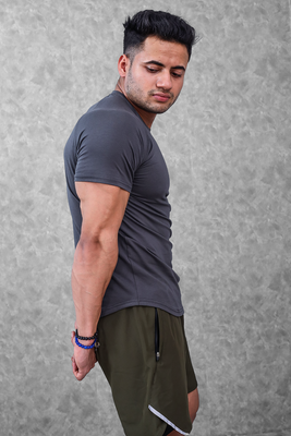Alpha Regular T-shirt - Grey