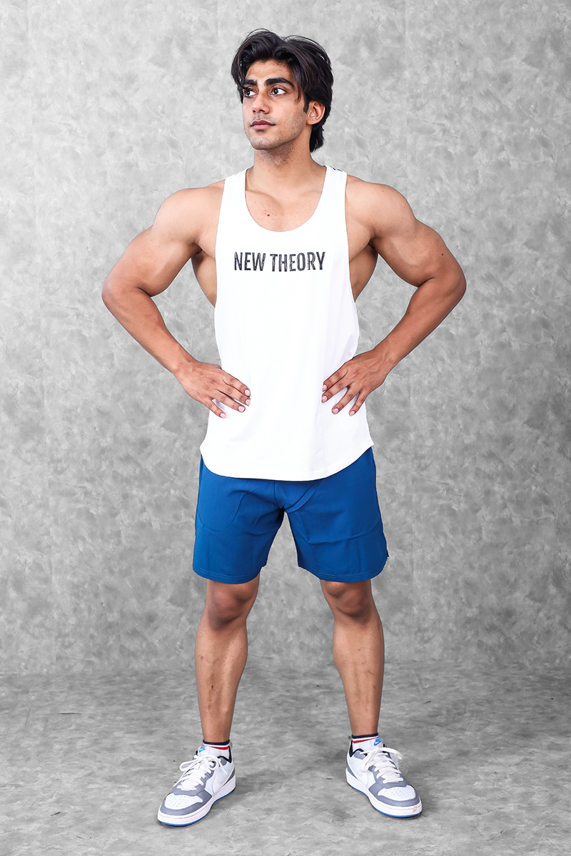 Buy Alpha Gym Stringer - White for Men Online @Best Price in India: New ...