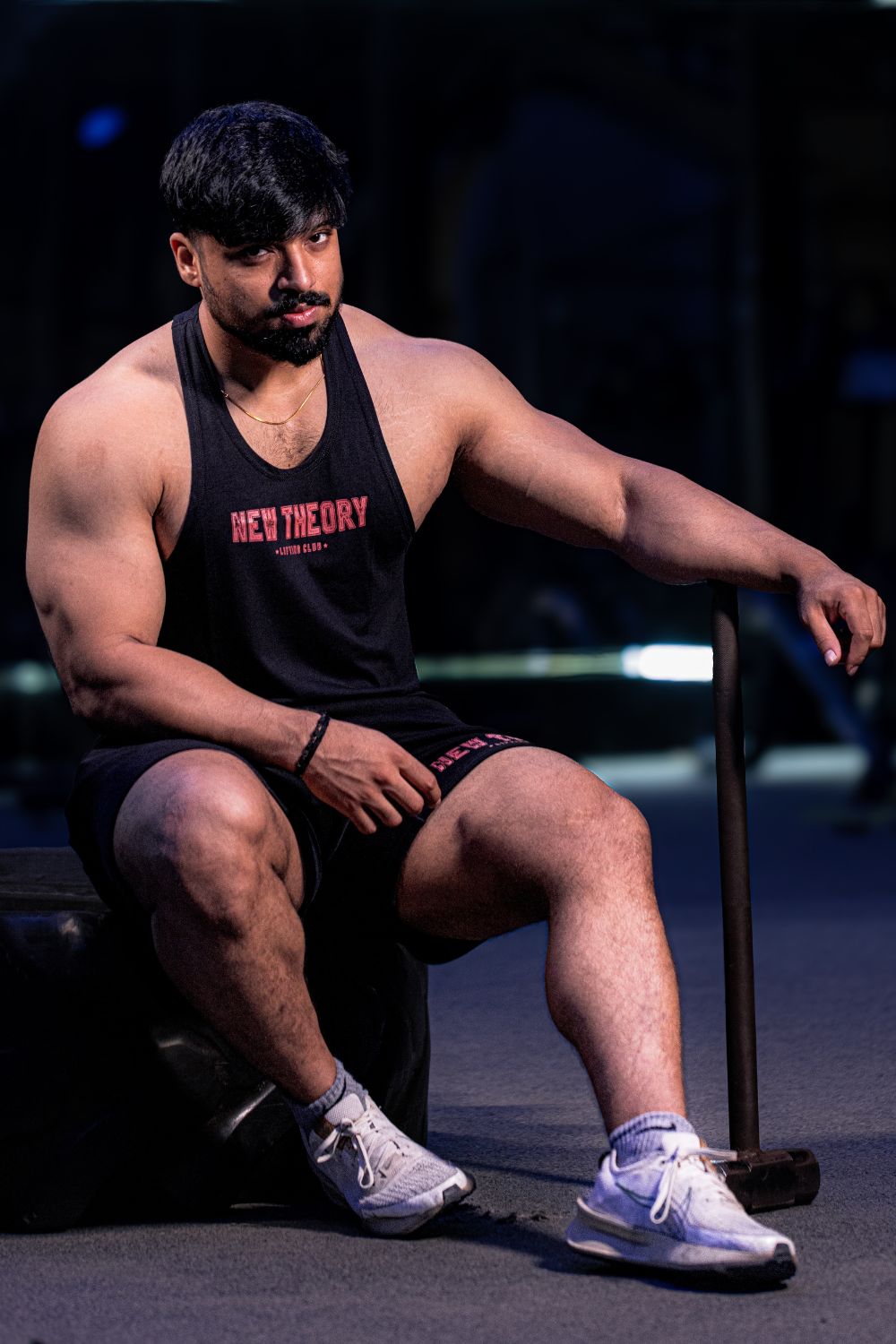 Lifting Club Stringer & Short - Black